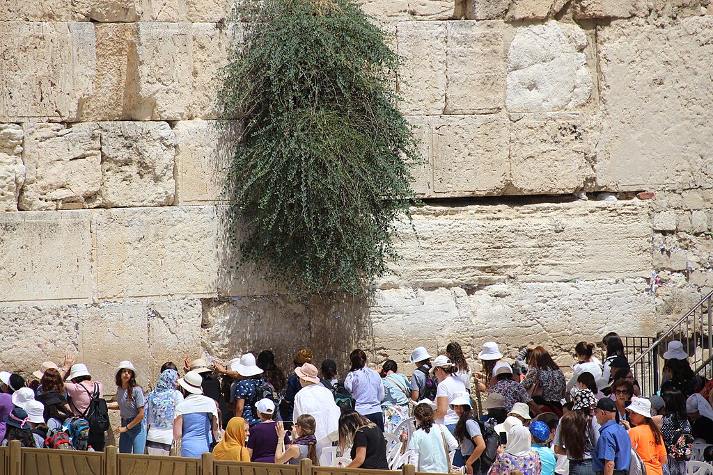 El Muro Occidental del que fuera el Segundo Templo en Jerusalén