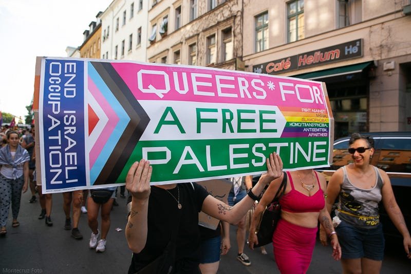 Queers for a Free Palestine. Montecruz foto