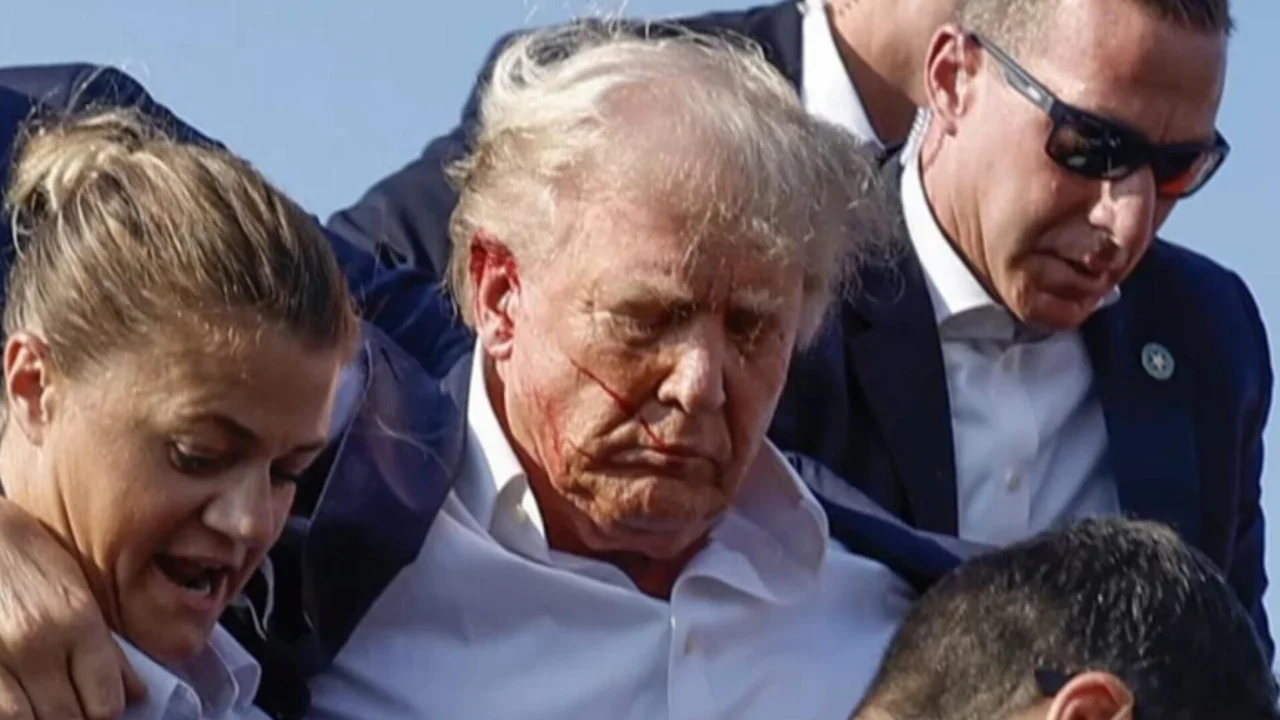 Intento de asesinato de Trump en julio de 2025. Captura de pantalla CBS News