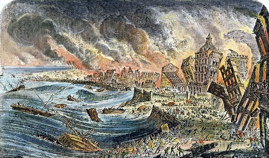 Terremoto de Lisboa, por Granger